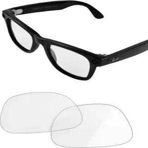 레이밴 메타 웨이퍼 RW4006/4008 및 2세대 RW4012(53mm 50mm)용 교체 렌즈 남녀용 스마트 안경