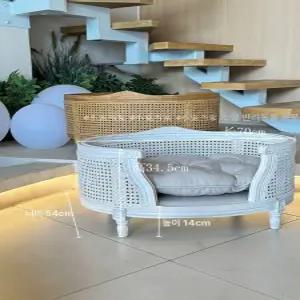 엔틱 강아지 침대 빈티지 앤틱 애견 반려동물 앤틱