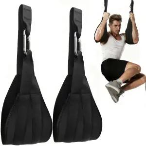 팔 코어를 위한 바-복부 슬링 스트랩 당기기 운동 훈련 지원 무릎 및 다리로 홈 헬스장 피트니스 향상