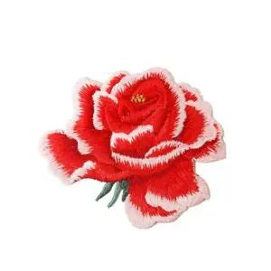 플라워 자수패치 꽃와펜 소품 의류 리폼 한복 장식 (WFKAFC9)