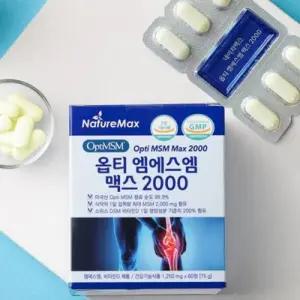 네이처맥스 옵티 엠에스엠 맥스 2000 1,250mg x 60정