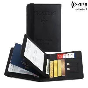 [하프클럽/]RFID 여권지갑 커플여권지갑 해킹방지