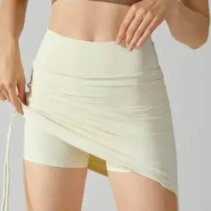 다용도 피트니스 여성 필라폴웨어 하의 줄스커트팬츠 WFIKU1Q