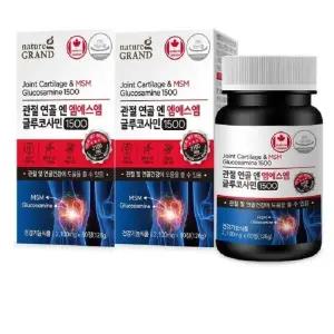 관절 연골 엔 엠에스엠 글루코사민1500 2100mg 60정 x 2 총120정