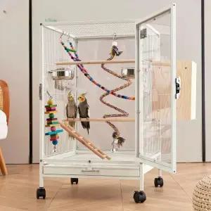 아크릴 대형 앵무새장 앵무새 날림장 버드케이지 새집