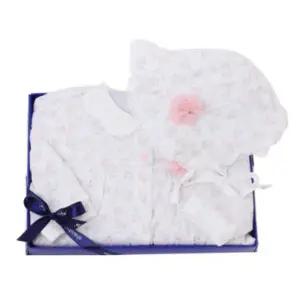 [압소바](대구신세계)(압소바26년 S/S 말띠임신출산백일돌축하선물)꽃토끼 뱀부우주복+로라모세트(A1110...