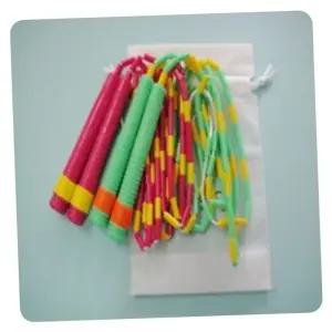 L55 짝줄 2인뛰기 구슬줄넘기 미끄럼방지줄넘기 3.0m