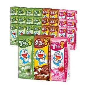 남양 초코에몽 190ml 6팩 + 딸기에몽 190ml 6팩 + 말차에몽 190ml 12팩