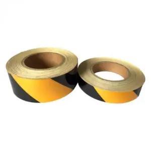 사선 반사 테이프 황색 검정 10cm x 45.7M (WFKAUB1)