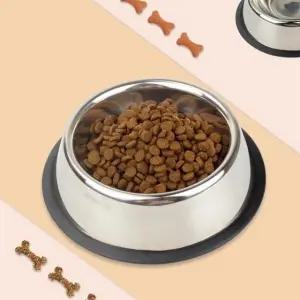 스텐 밥그릇 반려동물 중소형견 그릇 급수식기 물그릇 (WFKB8HV)