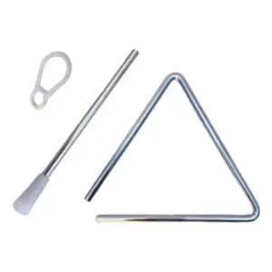 [하프클럽/]엔젤 6인치 트라이앵글 음악교육 교구 어린이 학습용 악기
