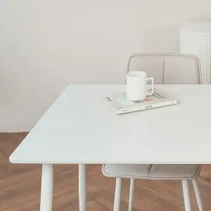 [신세계라이브쇼핑]동서가구 해브 포세린 통세라믹 4인 식탁테이블 (의자미포함) DF927703