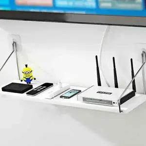 [하프클럽/]셋톱박스 선반 셋톱박스정리 공유기 벽걸이형 거치대