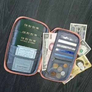 여행 지갑 생활방수 여권 홀더 트래블 케이스 (WFKAZYE)