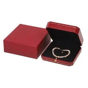 [하프클럽/]고급형 앤틱 주얼리 하드케이스 정팔찌 레드