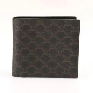 CELINE  25FW BI-FOLD WALLET IN TRIOMPHE CANVAS (10B652BQB 38NO) (트리옹프 바이폴드 반지갑
