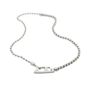 남성 D Logo 체인 팔찌(DX1473040)