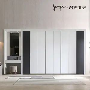 [장인가구][장인가구][T]단테 모던 화장대 파우더 붙박이장 270cm