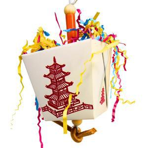 봉카 버드 토이 3875 소형 중형 오이스터 페일 간식 상자 먹이 찾기 종이 씹기 조각 코카티엘 잉어 및