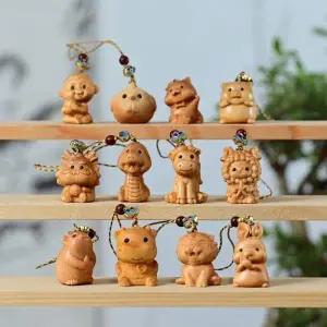 고품질 LM 키링 0617 동물 열쇠고리 복 십이간지 12간지띠열 (WFKB5T6)