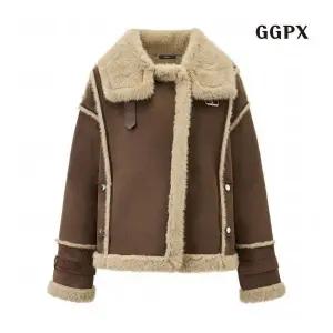 지지피엑스 GGPX 정상가:159,000원 ㅣ 시어링 양털 데일리 무스탕 자켓 GPDJK019D 367872