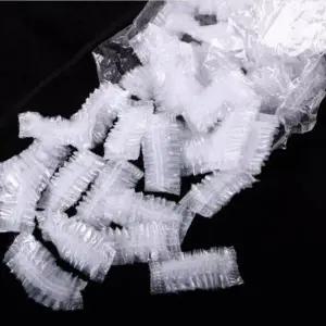 고품질 미용 일회용 귀보호 비닐캡 비닐 방수 이어캡 이머머 (WFKB6GX)