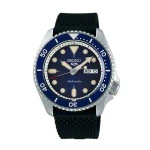 [세이코알바]세이코 세이코5 스포츠 SKX시리즈 남성 남자 블랙 블루 레진시계 SRPD93