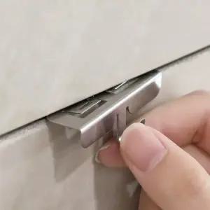 무타공걸이 아트월타일 대리석 다용도후크 못없이걸기