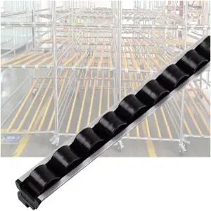 자일리즈모 컨베이어 스케이트 휠 플로우 레일 작업 테이블 자재 취급 랙 팔레트 화물 도구용 스타일