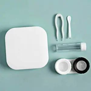 렌즈케이스 렌즈용품 렌즈세정액 렌즈집게