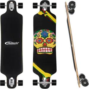 나토크 롱보드 스케이트보드 성인 청소년 및 를 위해 제작된 T-툴로 출퇴근 조각 내리막 라이딩을 위한 8겹