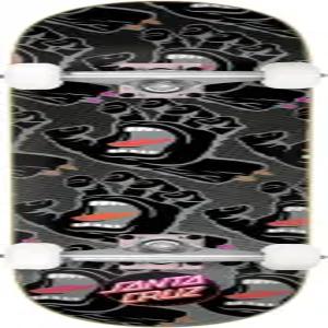 산타 크루즈 그라디언트 핸즈 XL 8.51인치 x 31.88인치 스케이트보드 완성