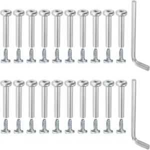 uxcell 인라인 스케이트 휠 소켓 나사 롤러 교체 액세서리 샤프트 육각 설치 시