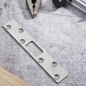 HGFLE-도어 스트라이크 플레이트 데드볼트 스트라이크 플레이트 도어 잠금 도어 래치