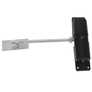 자동 도어 클로저 스테인리스 스틸 완충 조절 가능 스프링 힌지 가정 사무실 보안 조용한 닫힘 고교통량 지