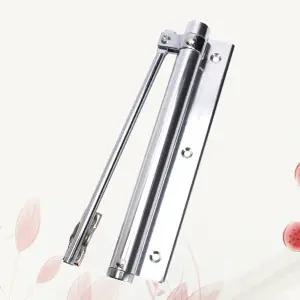 자동 30Kg 중량 조절 가능 스프링 힌지 목재 문용 실버 도어 클로저 실내 문용 실용적인 완충기