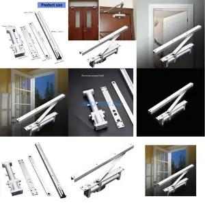 L8RC 홈 맥세이프 보이지 않는 유압 도어 클로저 다양한 도어 계량을 조정 가능 장력 액세서리 매일 캐주얼