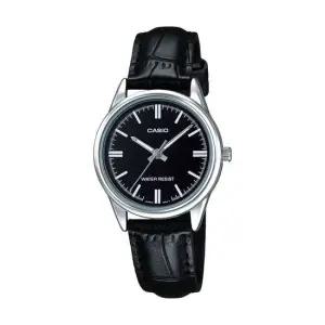 카시오 LTP-V005L-1A 클래식 아날로그 여성 가죽 시계