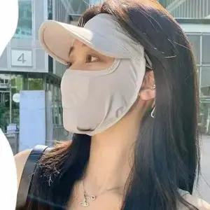 햇빛차단 여름 골프 마스크썬캡 UV차단 골프모자