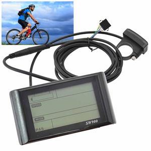 E-Bike SW900 LCD Display Meter Control Panel 24/36/48V 72V Electric Bicycle Scooter Speed Time Power