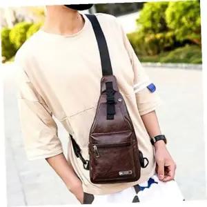 [하프클럽/]슬링백 카이스가죽슬링백스마트메신저백