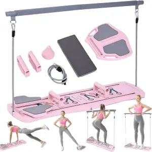 필라테스 보드 15 in 1 접이식 리포머 여성 홈 운동 세트