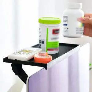 [하프클럽/]미니 원목 선반 거치대 셋톱박스 멀티탭 정리거치 모니터 선반