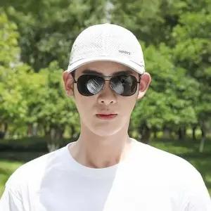 남녀공용 4컬러 심플 메쉬 캐주얼 레터링 볼캡