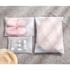 투명 슬라이드 지퍼백 대형 DD-10090 압축 pvc 지퍼팩 pe 위생 파우치 방수