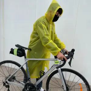 성인용 아웃도어 우비 레인코트 옐로우 비옷 우비 판초우의 우의 레인코트