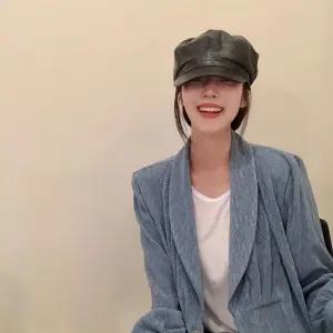 고급레더 얼굴소멸 빵모자 베레모 뉴스보이캡 팔각모