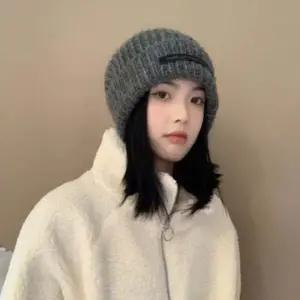 남자 여자 외출 캐주얼 패션 골지 니트 비니