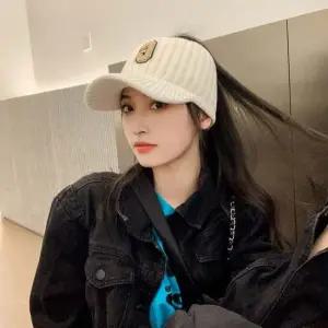 여자겨울골프모자 겨울썬캡 니트기모썬캡 6컬러 C로고