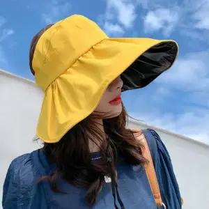 여성 데일리 썬바이저 야외활동 패션 썬캡
